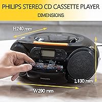 Philips Portable CD Player Boombox — image 2