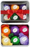 Rejuvelle Bath Bomb Gift Set USA - 6 Vegan Essential Oil Fizzies — image 1