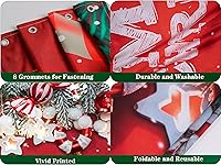 Lordaeron Christmas Garage Door Banner Decoration 6X13 FT — image 2