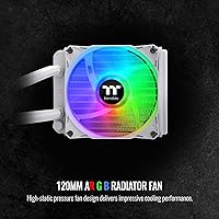 Thermaltake TH120 ARGB Motherboard Sync Snow Edition Liquid Cooling System — image 3
