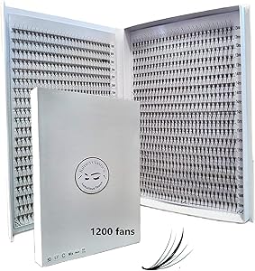 Kimeyelashes 1200 Wispy Premade Fans 5D 0.07mm Volume Lashes Review