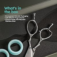 K9 6″ Professional Thinning Shears – VG10 Steel, 30% Thinning Rate — image 4