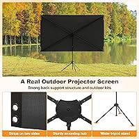 Truesee Outdoor Projector Screen 80 Inch 16:9 — image 2