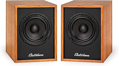 Electrohome Huntley EB10 Powered Bookshelf Speakers