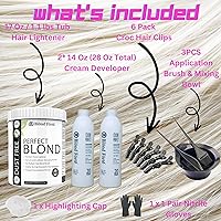 Blond Forte Perfect Blonde Hair Bleach Toner Lightener Kit 800mL — image 4