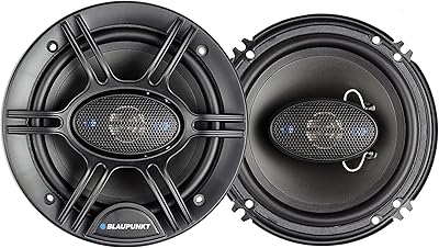 Blaupunkt GTX650 6.5-Inch 360W 4-Way Coaxial Car Audio Speaker