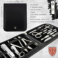 3 Swords Germany 12-Piece Manicure Pedicure Grooming Kit — image 6