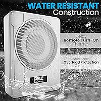 Pyle PLMRSBA8 8-Inch Amplified Low-Profile Subwoofer — image 5
