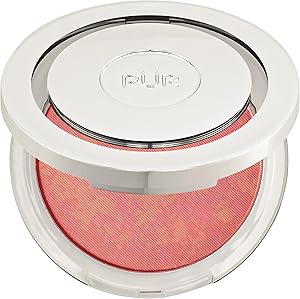 PÜR Blushing Act Skin Perfecting Powder, Pretty in Peach, 0.28 Oz Review